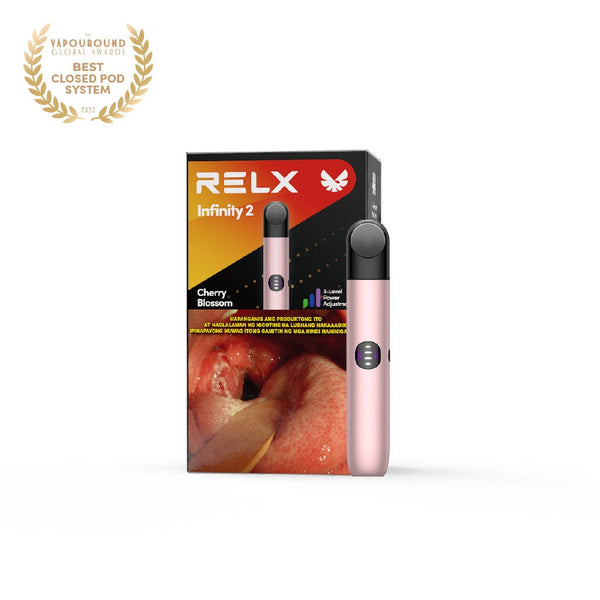 RELX Philippines PH Infinity 2 Device Vape Pen Cherry Blossom Package PHP1250
