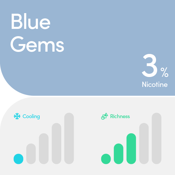 RELX Pod Flavor blue gems