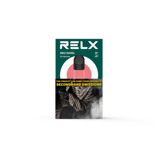 RELX Pod Flavor red swirl