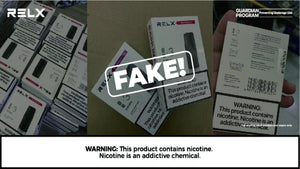 RELX Warns Consumers to Stay Away From Fake RELX Strawberry Ice Pods and Red Wine Ice Pods