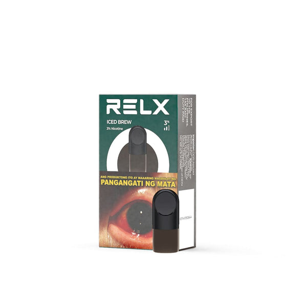 relx pod flavor iced brew
