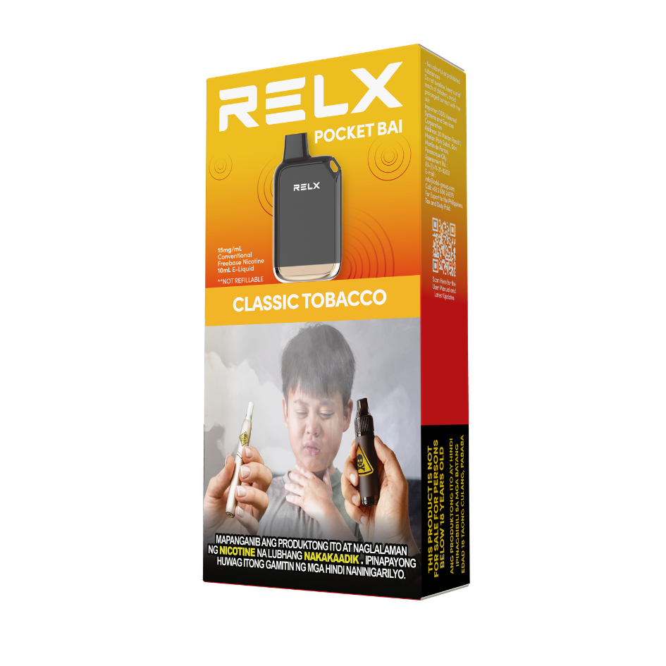 Shop RELX Disposable Vape Pocket Bai | RELX Philippines
