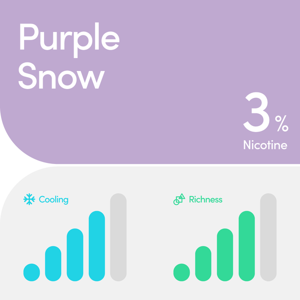 RELX Pod Flavor purple snows
