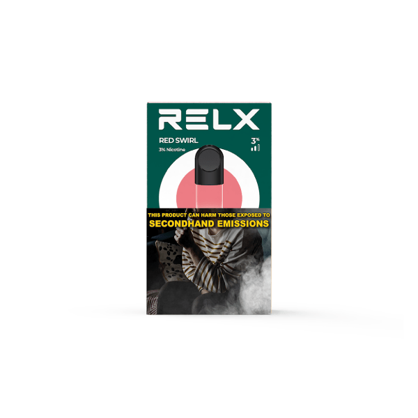 RELX Pod Flavor red swirl
