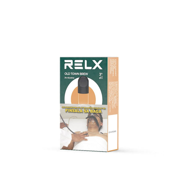 relx pod flavor old town brew package
