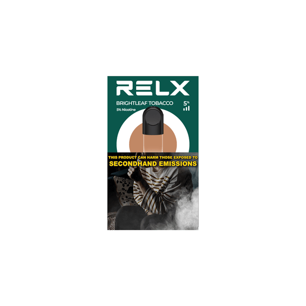 RELX Pod Flavor brightleaf tobacco
