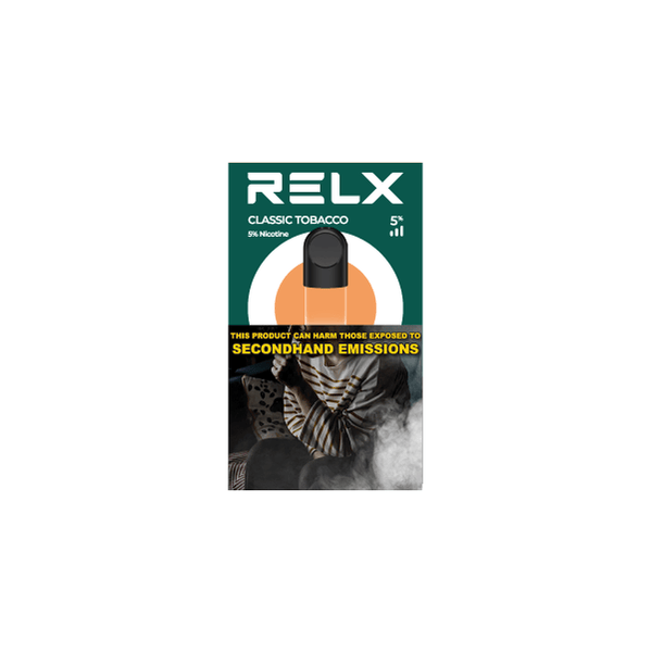 RELX Pod Flavor classic tobacco
