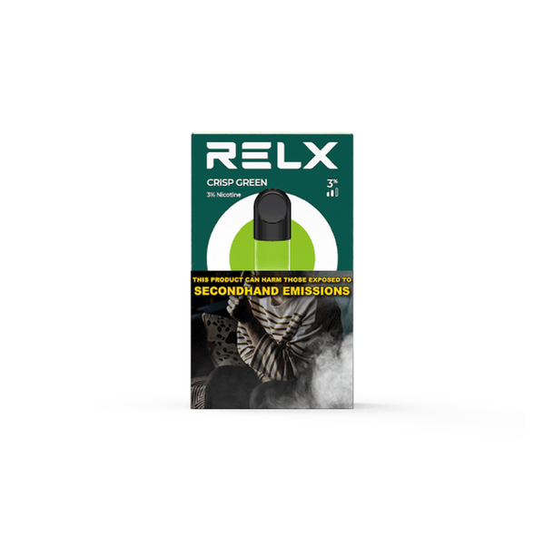 RELX Philippines PH Vape pod pods flavors juice crisp green package price PHP200
